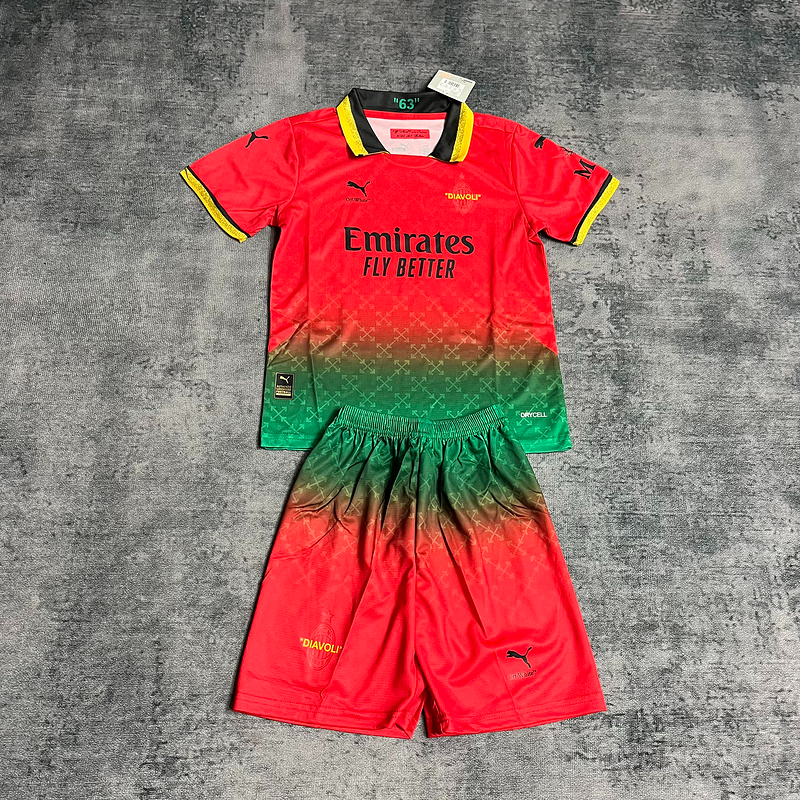 Conjunto 25/26 Infantil AC Milan 2