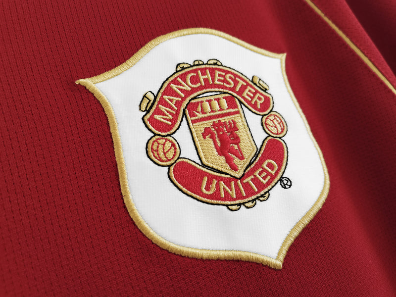 Camisa Manchester United RETRÔ - 07/08 Vermelho