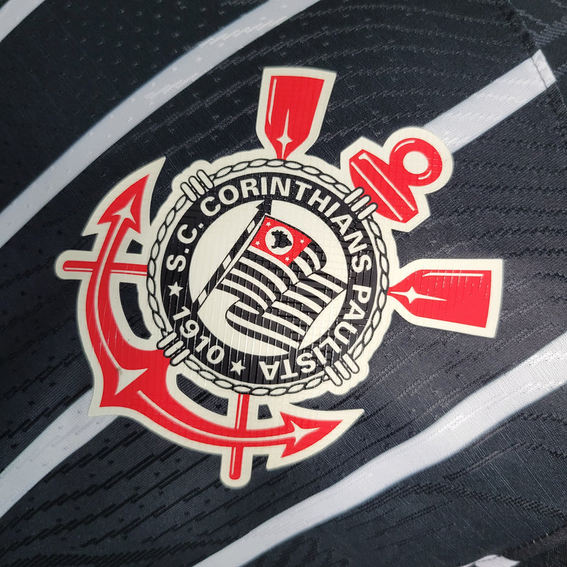Camisa Corinthians Preto 23/24 Home 2 - Versão Jogador